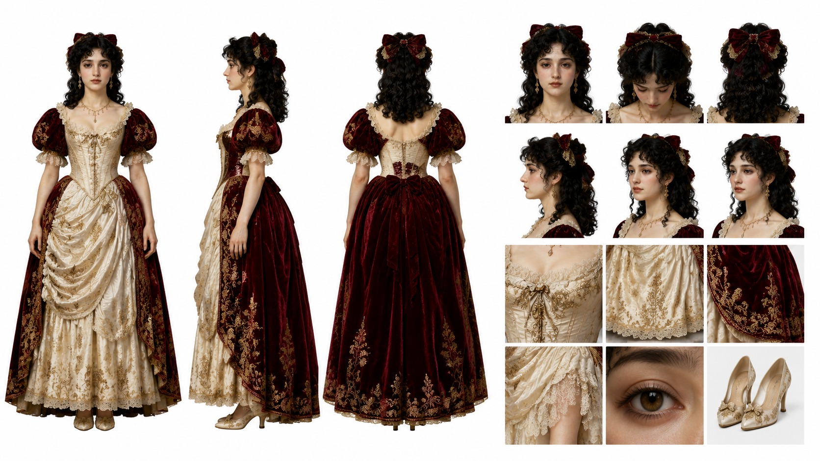 Personajes de IA consistentes en cada escena. 4